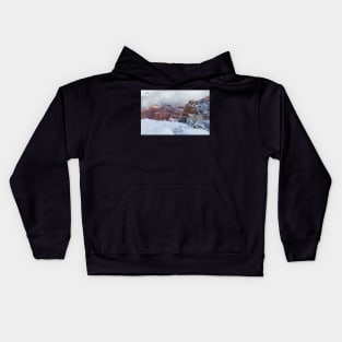 Grand Canyon Winter Kids Hoodie